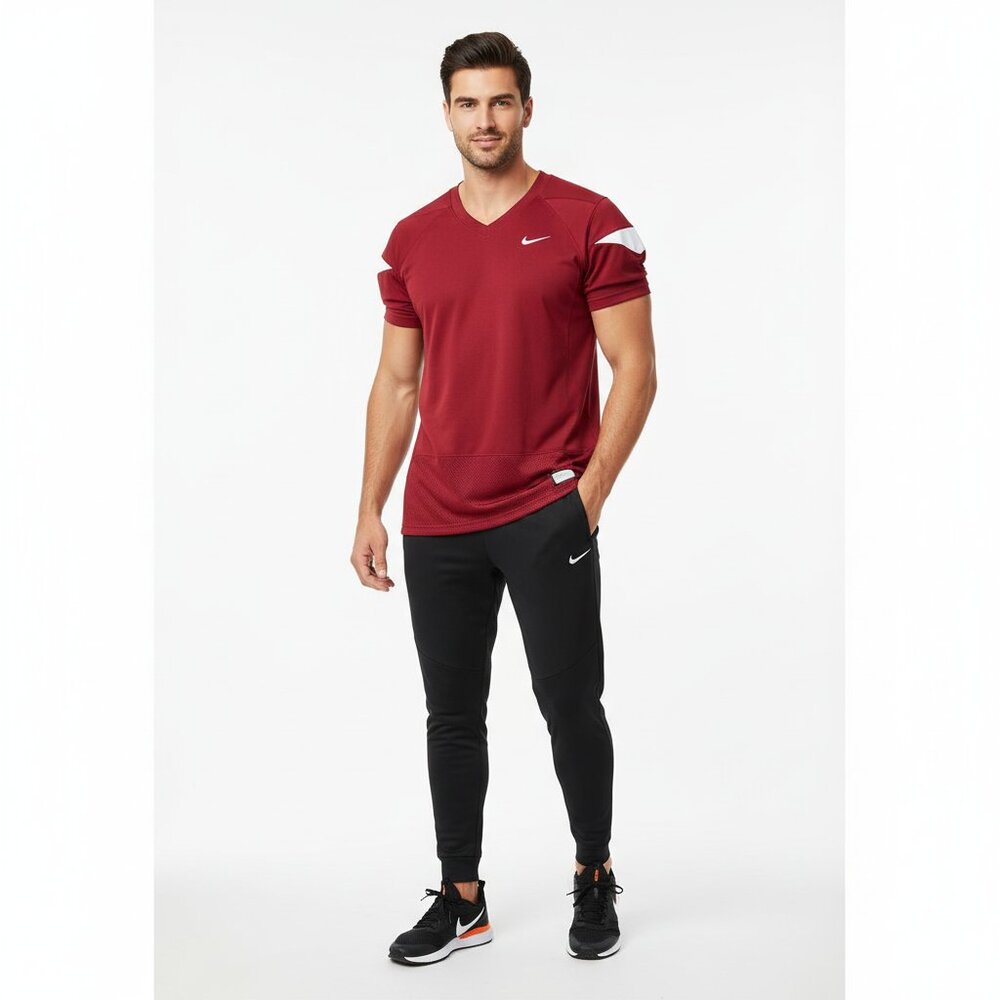 Nwt $75 NIKE Red Performance Training Top Sz 3XL
